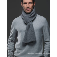 billig preis plain gestrickte herren 100% kaschmir schal